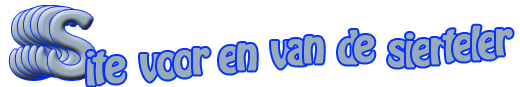Homepagina voor en van de siertelers.