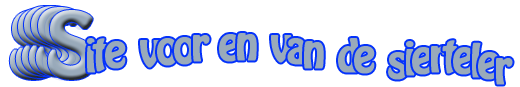 Homepagina voor en van de siertelers.