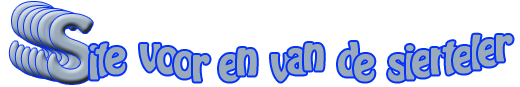 Homepagina voor en van de siertelers.